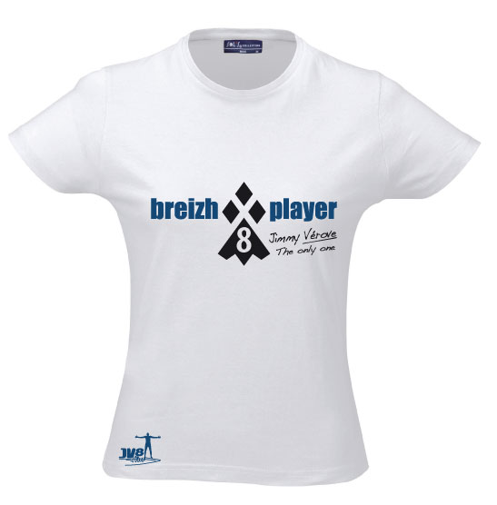 Tee-shirt Femme "Breizh Player 8"